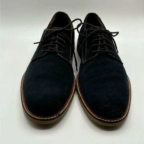 Banana Republic Men\'s Dark Blue Suede Oxfords Banana Republic men main image 4
